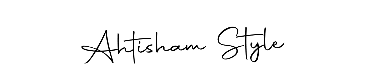 You can use this online signature creator to create a handwritten signature for the name Ahtisham Style. This is the best online autograph maker. Ahtisham Style signature style 10 images and pictures png