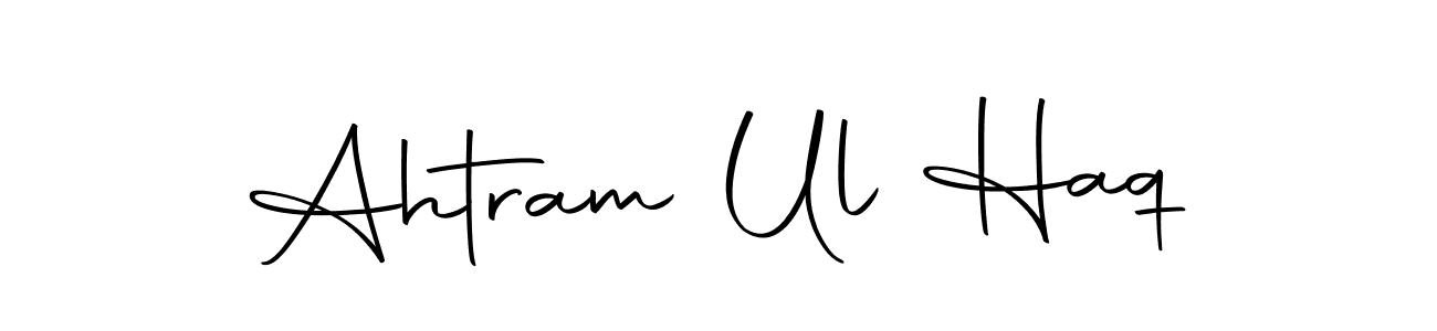 Design your own signature with our free online signature maker. With this signature software, you can create a handwritten (Autography-DOLnW) signature for name Ahtram Ul Haq. Ahtram Ul Haq signature style 10 images and pictures png