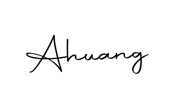 Create a beautiful signature design for name Ahuang. With this signature (Autography-DOLnW) fonts, you can make a handwritten signature for free. Ahuang signature style 10 images and pictures png