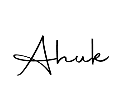 Make a beautiful signature design for name Ahuk. Use this online signature maker to create a handwritten signature for free. Ahuk signature style 10 images and pictures png
