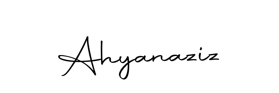 You should practise on your own different ways (Autography-DOLnW) to write your name (Ahyanaziz) in signature. don't let someone else do it for you. Ahyanaziz signature style 10 images and pictures png