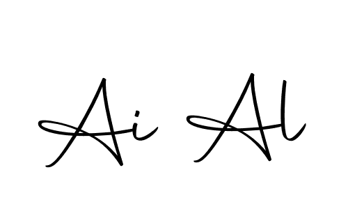 How to make Ai Al name signature. Use Autography-DOLnW style for creating short signs online. This is the latest handwritten sign. Ai Al signature style 10 images and pictures png