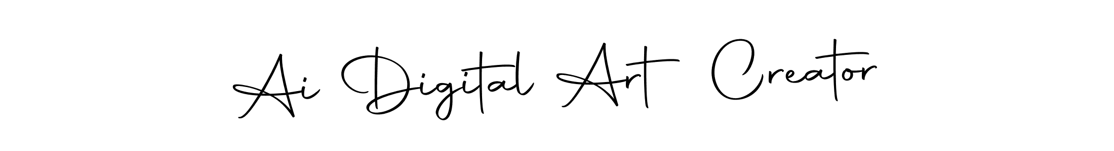 Autography-DOLnW is a professional signature style that is perfect for those who want to add a touch of class to their signature. It is also a great choice for those who want to make their signature more unique. Get Ai Digital Art Creator name to fancy signature for free. Ai Digital Art Creator signature style 10 images and pictures png