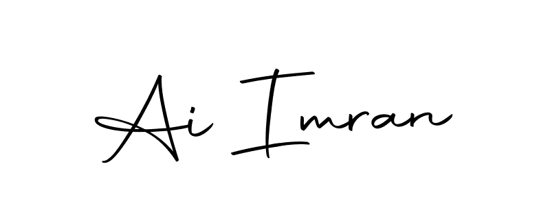 Use a signature maker to create a handwritten signature online. With this signature software, you can design (Autography-DOLnW) your own signature for name Ai Imran. Ai Imran signature style 10 images and pictures png