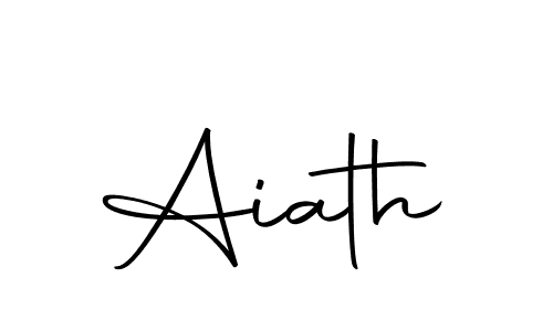 Here are the top 10 professional signature styles for the name Aiath. These are the best autograph styles you can use for your name. Aiath signature style 10 images and pictures png