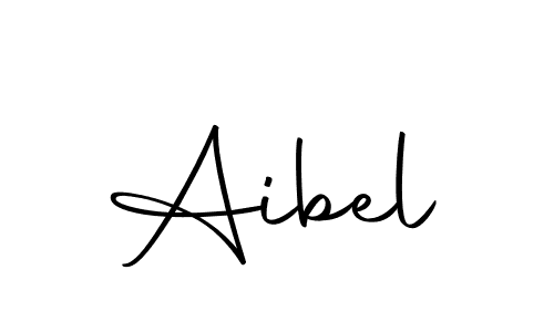 Design your own signature with our free online signature maker. With this signature software, you can create a handwritten (Autography-DOLnW) signature for name Aibel. Aibel signature style 10 images and pictures png