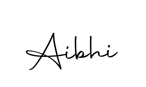 Use a signature maker to create a handwritten signature online. With this signature software, you can design (Autography-DOLnW) your own signature for name Aibhi. Aibhi signature style 10 images and pictures png
