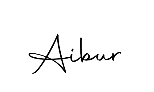 Design your own signature with our free online signature maker. With this signature software, you can create a handwritten (Autography-DOLnW) signature for name Aibur. Aibur signature style 10 images and pictures png