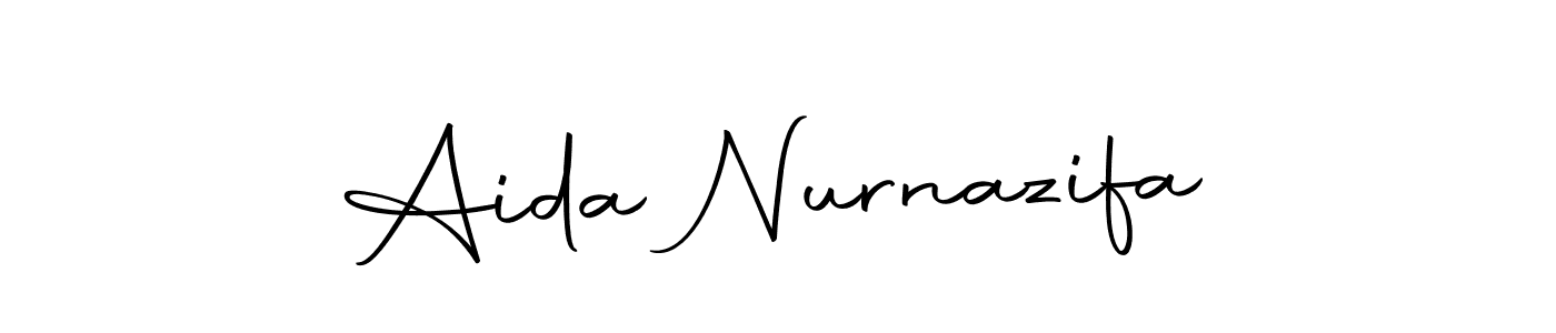 Similarly Autography-DOLnW is the best handwritten signature design. Signature creator online .You can use it as an online autograph creator for name Aida Nurnazifa. Aida Nurnazifa signature style 10 images and pictures png