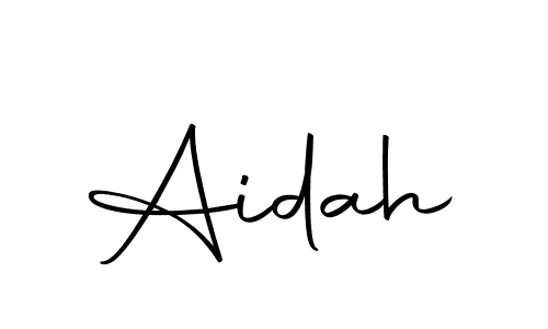 Create a beautiful signature design for name Aidah. With this signature (Autography-DOLnW) fonts, you can make a handwritten signature for free. Aidah signature style 10 images and pictures png