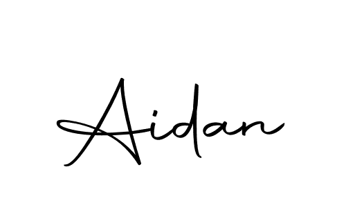 How to make Aidan signature? Autography-DOLnW is a professional autograph style. Create handwritten signature for Aidan name. Aidan signature style 10 images and pictures png