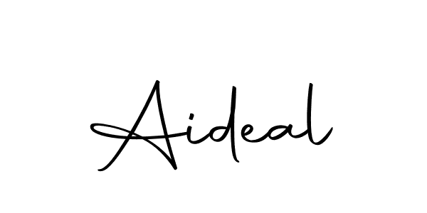 How to Draw Aideal signature style? Autography-DOLnW is a latest design signature styles for name Aideal. Aideal signature style 10 images and pictures png
