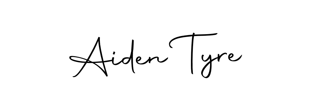 Autography-DOLnW is a professional signature style that is perfect for those who want to add a touch of class to their signature. It is also a great choice for those who want to make their signature more unique. Get Aiden Tyre name to fancy signature for free. Aiden Tyre signature style 10 images and pictures png