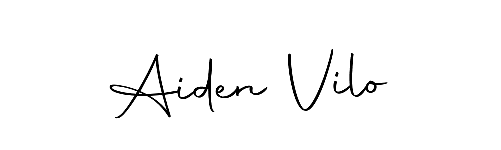 Once you've used our free online signature maker to create your best signature Autography-DOLnW style, it's time to enjoy all of the benefits that Aiden Vilo name signing documents. Aiden Vilo signature style 10 images and pictures png