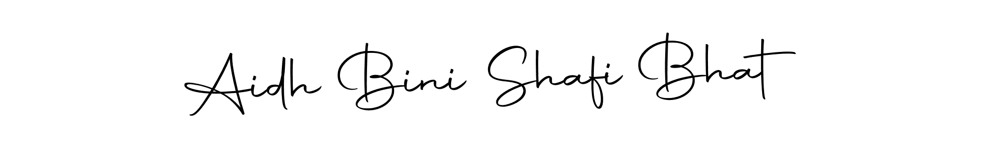 It looks lik you need a new signature style for name Aidh Bini Shafi Bhat. Design unique handwritten (Autography-DOLnW) signature with our free signature maker in just a few clicks. Aidh Bini Shafi Bhat signature style 10 images and pictures png