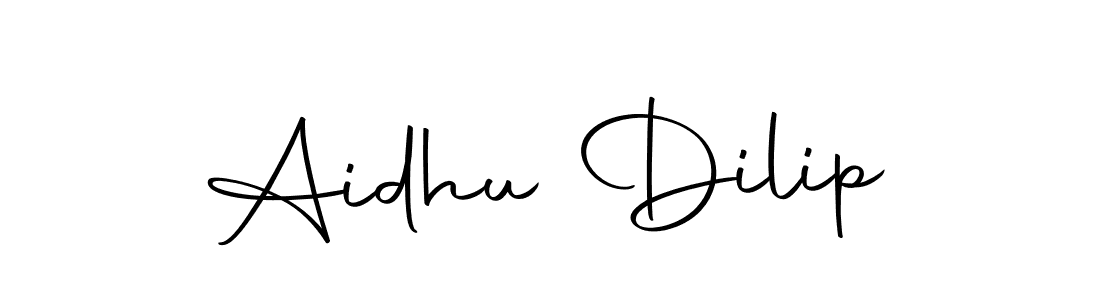 Make a beautiful signature design for name Aidhu Dilip. With this signature (Autography-DOLnW) style, you can create a handwritten signature for free. Aidhu Dilip signature style 10 images and pictures png