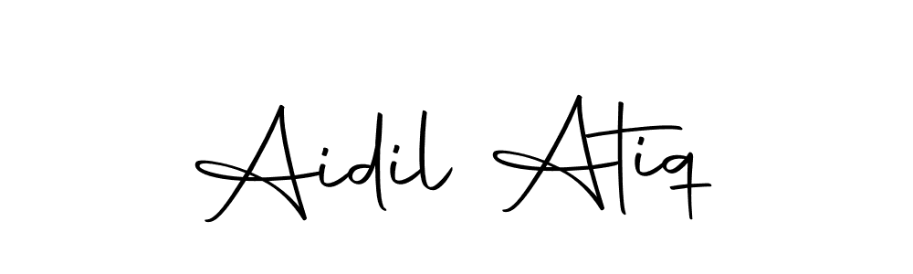 Autography-DOLnW is a professional signature style that is perfect for those who want to add a touch of class to their signature. It is also a great choice for those who want to make their signature more unique. Get Aidil Atiq name to fancy signature for free. Aidil Atiq signature style 10 images and pictures png