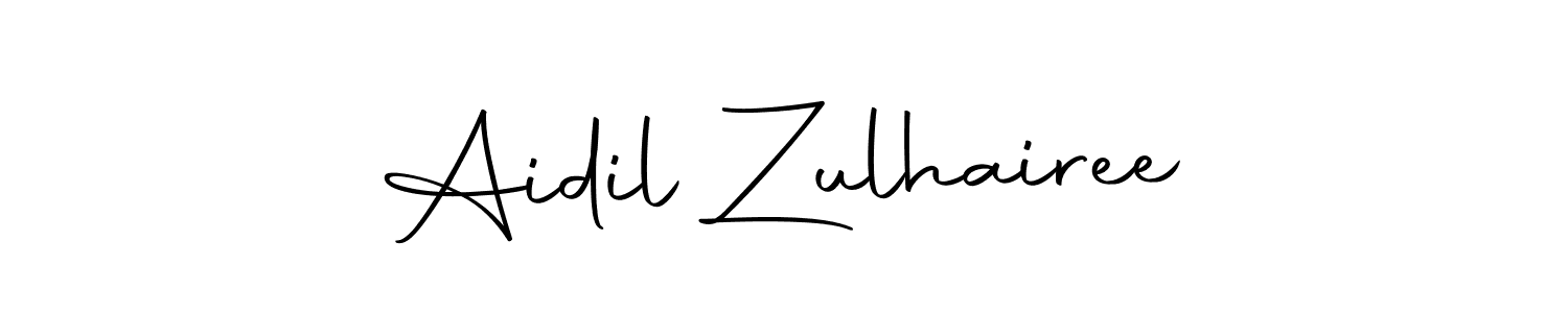 It looks lik you need a new signature style for name Aidil Zulhairee. Design unique handwritten (Autography-DOLnW) signature with our free signature maker in just a few clicks. Aidil Zulhairee signature style 10 images and pictures png