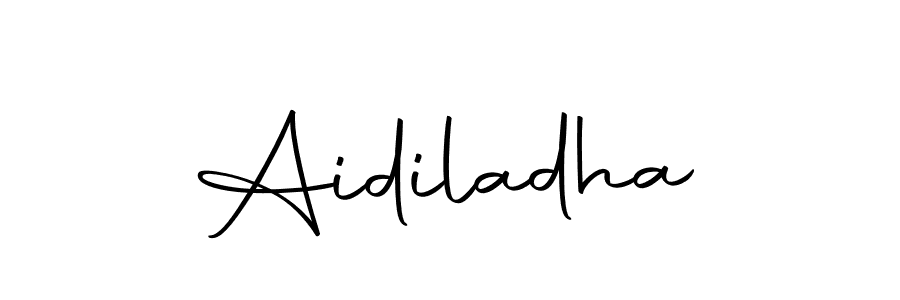 You can use this online signature creator to create a handwritten signature for the name Aidiladha. This is the best online autograph maker. Aidiladha signature style 10 images and pictures png