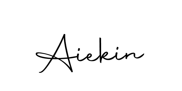 You can use this online signature creator to create a handwritten signature for the name Aiekin. This is the best online autograph maker. Aiekin signature style 10 images and pictures png