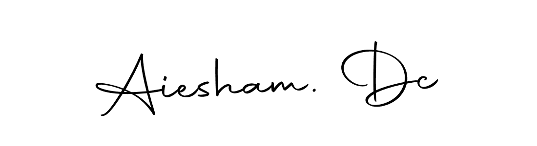 Also we have Aiesham. Dc name is the best signature style. Create professional handwritten signature collection using Autography-DOLnW autograph style. Aiesham. Dc signature style 10 images and pictures png