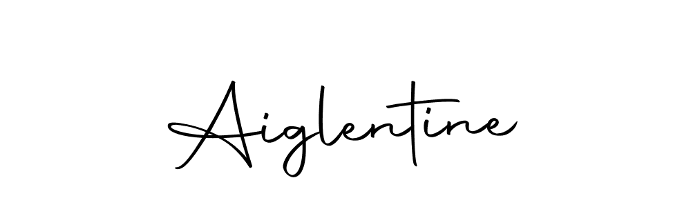 Create a beautiful signature design for name Aiglentine. With this signature (Autography-DOLnW) fonts, you can make a handwritten signature for free. Aiglentine signature style 10 images and pictures png