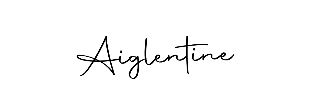 Use a signature maker to create a handwritten signature online. With this signature software, you can design (Autography-DOLnW) your own signature for name Aiglentine. Aiglentine signature style 10 images and pictures png