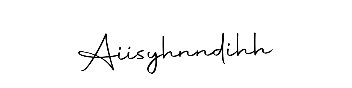 Make a beautiful signature design for name Aiisyhnndihh. Use this online signature maker to create a handwritten signature for free. Aiisyhnndihh signature style 10 images and pictures png