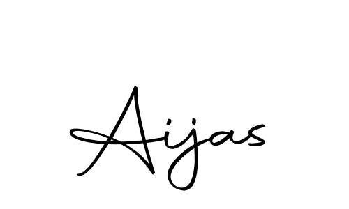 How to make Aijas name signature. Use Autography-DOLnW style for creating short signs online. This is the latest handwritten sign. Aijas signature style 10 images and pictures png
