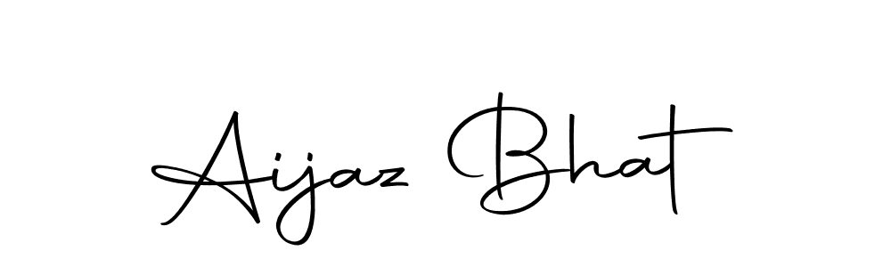 Also we have Aijaz Bhat name is the best signature style. Create professional handwritten signature collection using Autography-DOLnW autograph style. Aijaz Bhat signature style 10 images and pictures png