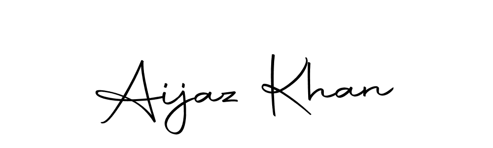 if you are searching for the best signature style for your name Aijaz Khan. so please give up your signature search. here we have designed multiple signature styles  using Autography-DOLnW. Aijaz Khan signature style 10 images and pictures png