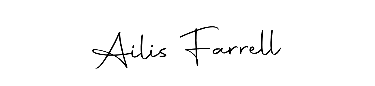 Make a short Ailis Farrell signature style. Manage your documents anywhere anytime using Autography-DOLnW. Create and add eSignatures, submit forms, share and send files easily. Ailis Farrell signature style 10 images and pictures png