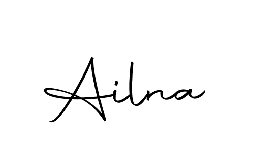 Also we have Ailna name is the best signature style. Create professional handwritten signature collection using Autography-DOLnW autograph style. Ailna signature style 10 images and pictures png