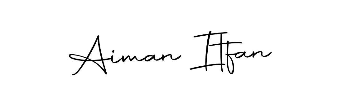 Make a beautiful signature design for name Aiman Itfan. Use this online signature maker to create a handwritten signature for free. Aiman Itfan signature style 10 images and pictures png