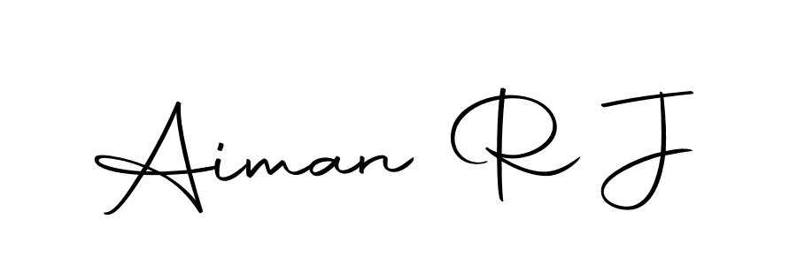 This is the best signature style for the Aiman R J name. Also you like these signature font (Autography-DOLnW). Mix name signature. Aiman R J signature style 10 images and pictures png