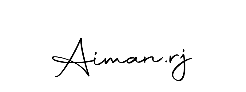 You can use this online signature creator to create a handwritten signature for the name Aiman.rj. This is the best online autograph maker. Aiman.rj signature style 10 images and pictures png