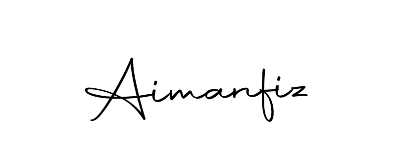 Use a signature maker to create a handwritten signature online. With this signature software, you can design (Autography-DOLnW) your own signature for name Aimanfiz. Aimanfiz signature style 10 images and pictures png