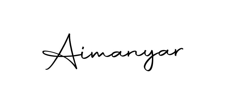 How to make Aimanyar name signature. Use Autography-DOLnW style for creating short signs online. This is the latest handwritten sign. Aimanyar signature style 10 images and pictures png