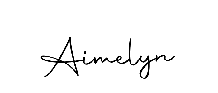 How to make Aimelyn signature? Autography-DOLnW is a professional autograph style. Create handwritten signature for Aimelyn name. Aimelyn signature style 10 images and pictures png