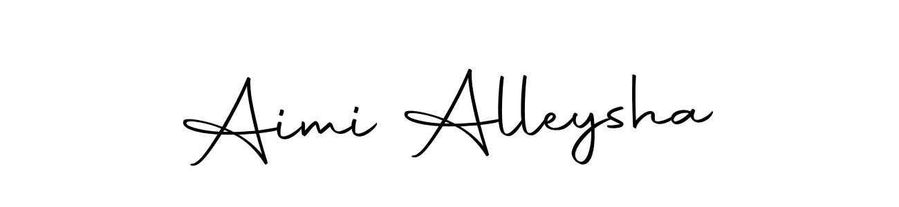 Similarly Autography-DOLnW is the best handwritten signature design. Signature creator online .You can use it as an online autograph creator for name Aimi Alleysha. Aimi Alleysha signature style 10 images and pictures png