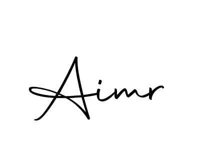 Create a beautiful signature design for name Aimr. With this signature (Autography-DOLnW) fonts, you can make a handwritten signature for free. Aimr signature style 10 images and pictures png