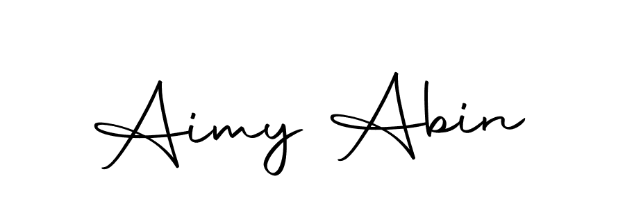 Use a signature maker to create a handwritten signature online. With this signature software, you can design (Autography-DOLnW) your own signature for name Aimy Abin. Aimy Abin signature style 10 images and pictures png