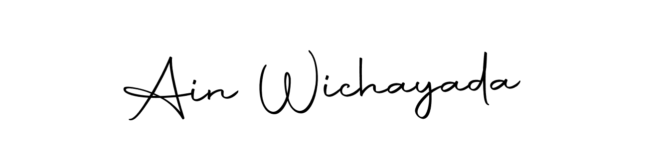 Once you've used our free online signature maker to create your best signature Autography-DOLnW style, it's time to enjoy all of the benefits that Ain Wichayada name signing documents. Ain Wichayada signature style 10 images and pictures png