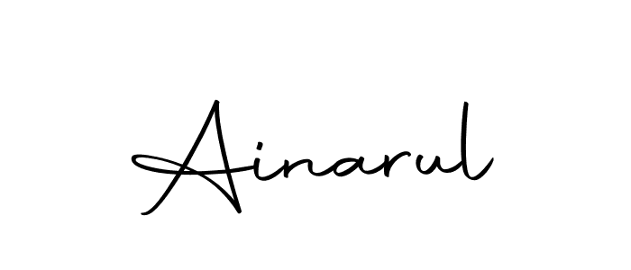 Here are the top 10 professional signature styles for the name Ainarul. These are the best autograph styles you can use for your name. Ainarul signature style 10 images and pictures png