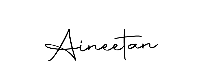 if you are searching for the best signature style for your name Aineetan. so please give up your signature search. here we have designed multiple signature styles  using Autography-DOLnW. Aineetan signature style 10 images and pictures png