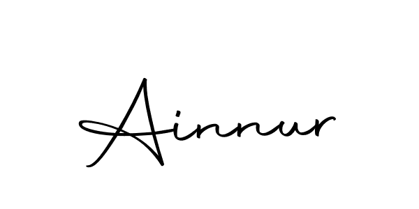 How to make Ainnur name signature. Use Autography-DOLnW style for creating short signs online. This is the latest handwritten sign. Ainnur signature style 10 images and pictures png