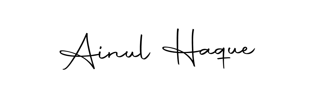 The best way (Autography-DOLnW) to make a short signature is to pick only two or three words in your name. The name Ainul Haque include a total of six letters. For converting this name. Ainul Haque signature style 10 images and pictures png