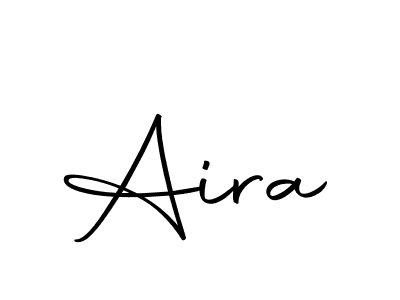Make a beautiful signature design for name Aira. With this signature (Autography-DOLnW) style, you can create a handwritten signature for free. Aira signature style 10 images and pictures png