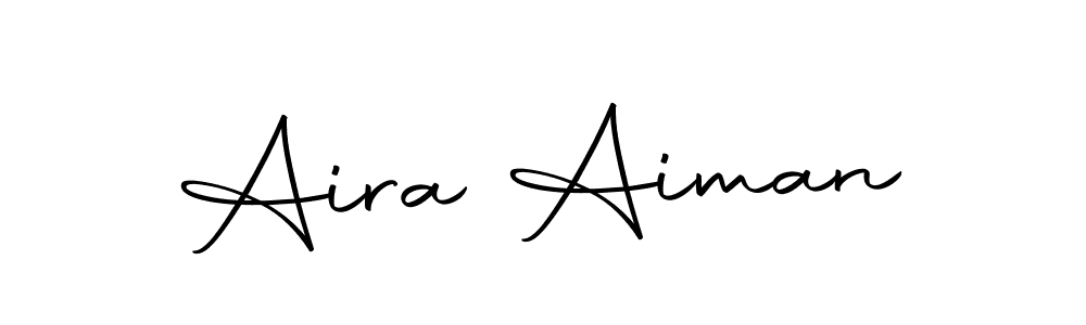 Autography-DOLnW is a professional signature style that is perfect for those who want to add a touch of class to their signature. It is also a great choice for those who want to make their signature more unique. Get Aira Aiman name to fancy signature for free. Aira Aiman signature style 10 images and pictures png