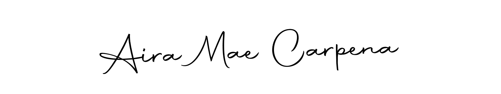 Also we have Aira Mae Carpena name is the best signature style. Create professional handwritten signature collection using Autography-DOLnW autograph style. Aira Mae Carpena signature style 10 images and pictures png
